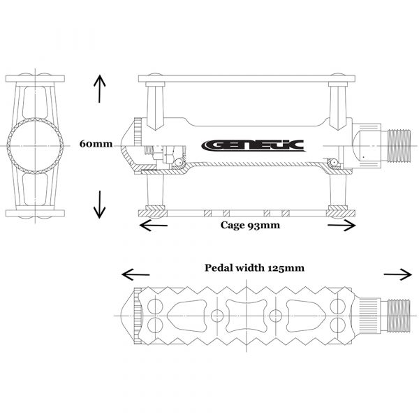 Heritage Alloy Cage Pedals - Image 7