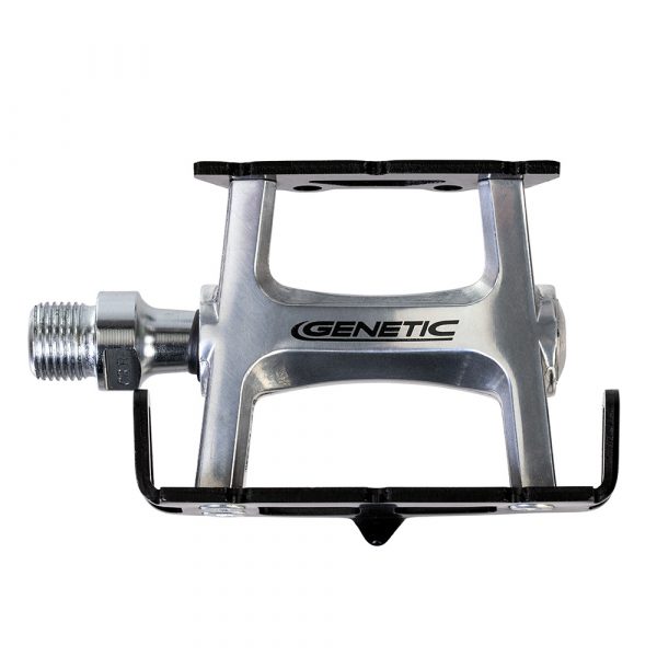 Genetic Pro Track Pedal - silver and black